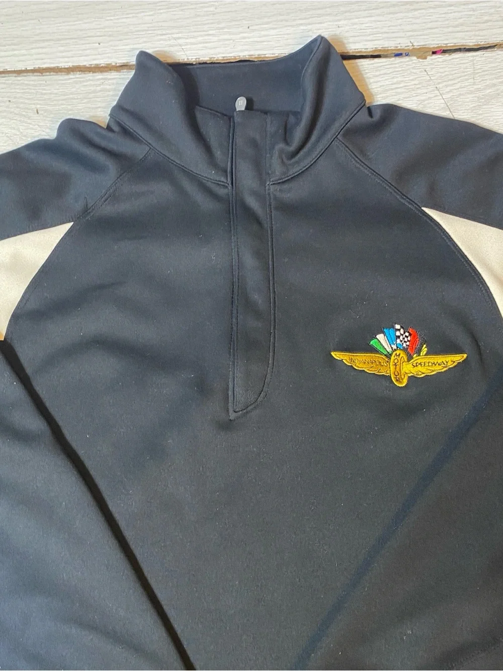 Nike Golf Indianapolis Motor Speedway 1/4 Zip Pullover Jacket Black Men’s Small